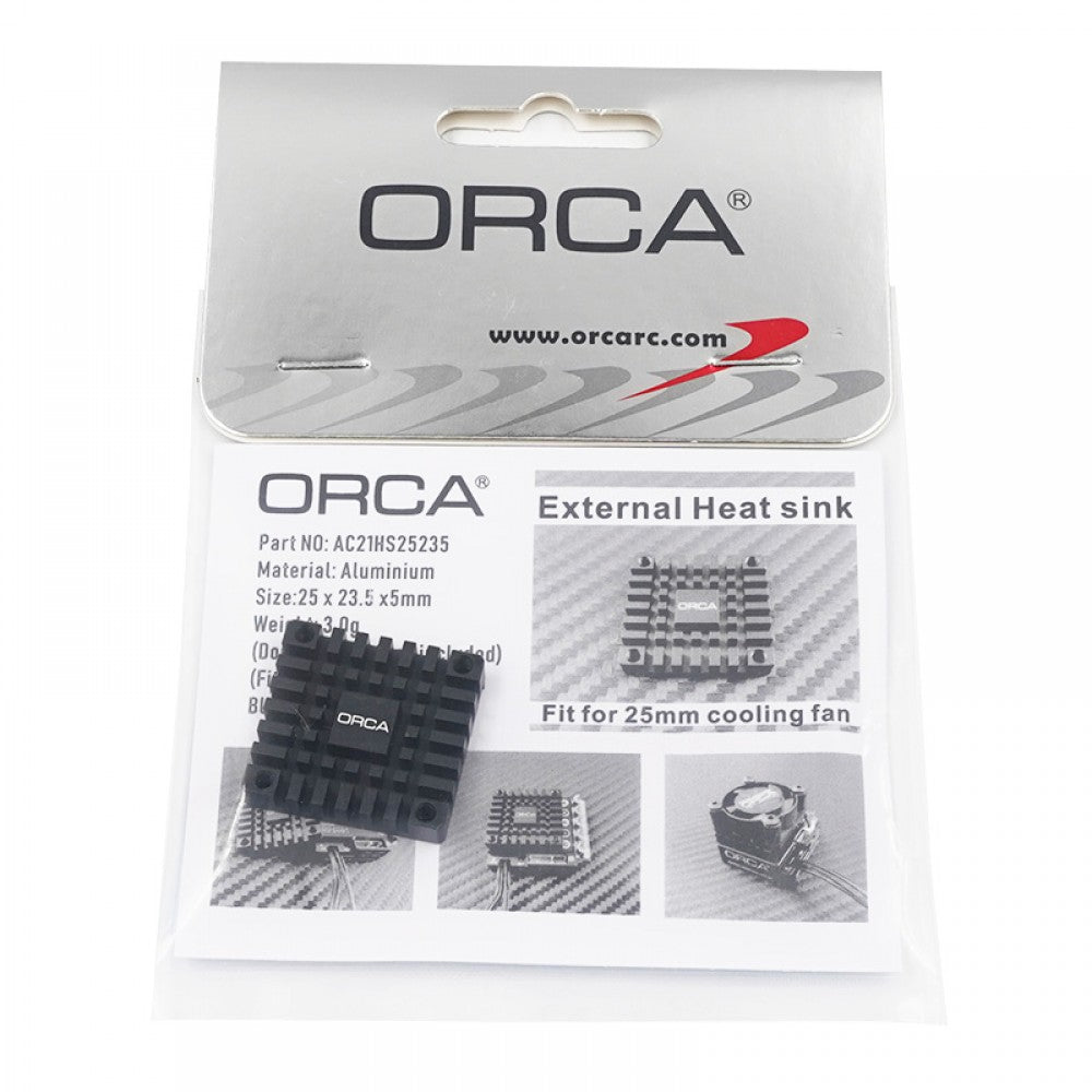 ORCA Optional Aluminum ESC Heat Sink