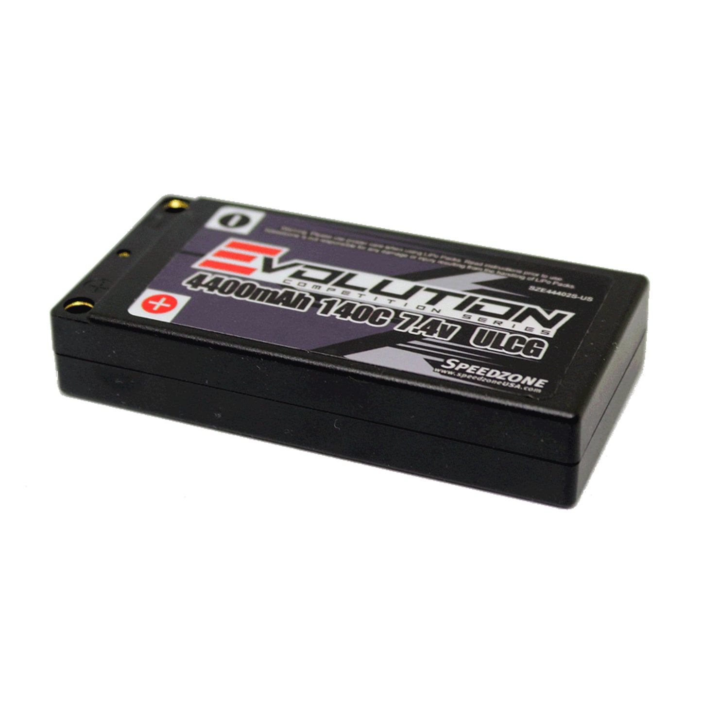 Speedzone Evolution Series 2S 4400mAh ULCG Shorty 140C 7.4V LiPo Battery