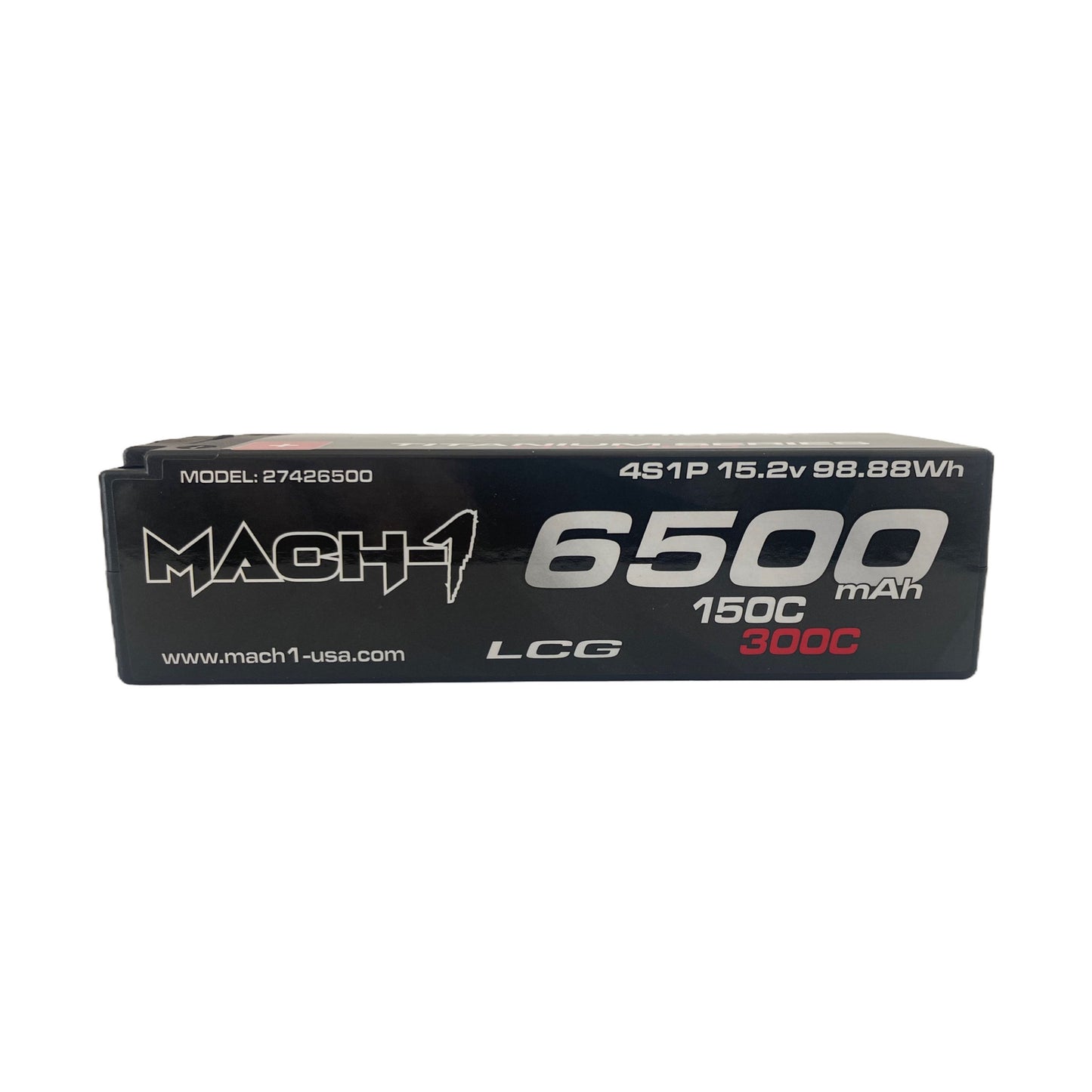 MACH-1 Racing Titanium Series 4S 6500mAh Brick 150C 15.2V LiHV Battery