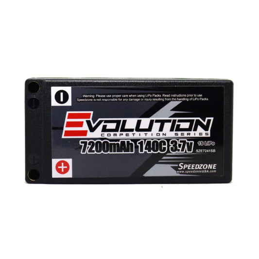 Speedzone Evolution 1S 7200mAh 140C 3.7V LiPo Battery