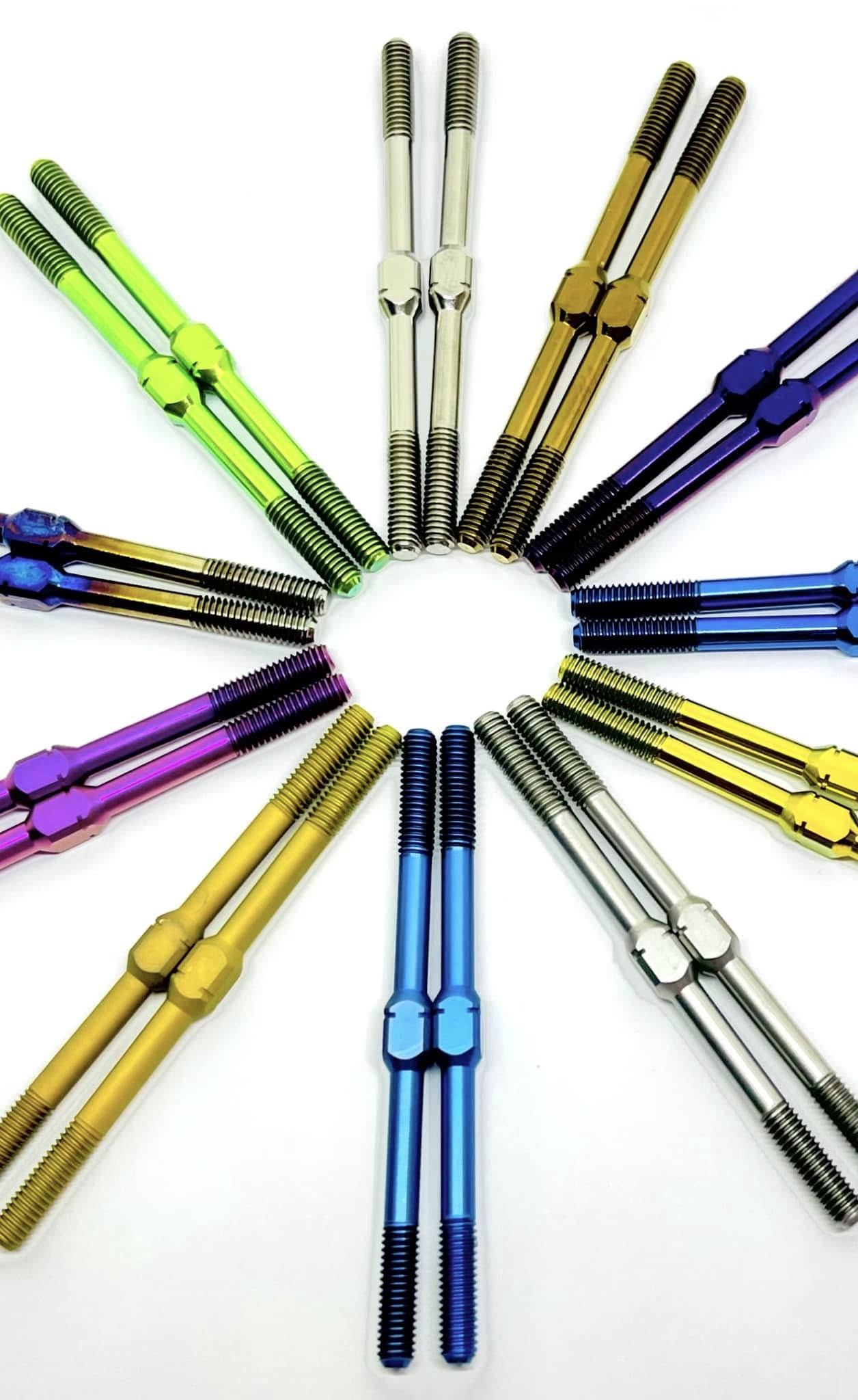 Klinik RC Team Associated RC10B7 Titanium Top Screw Set