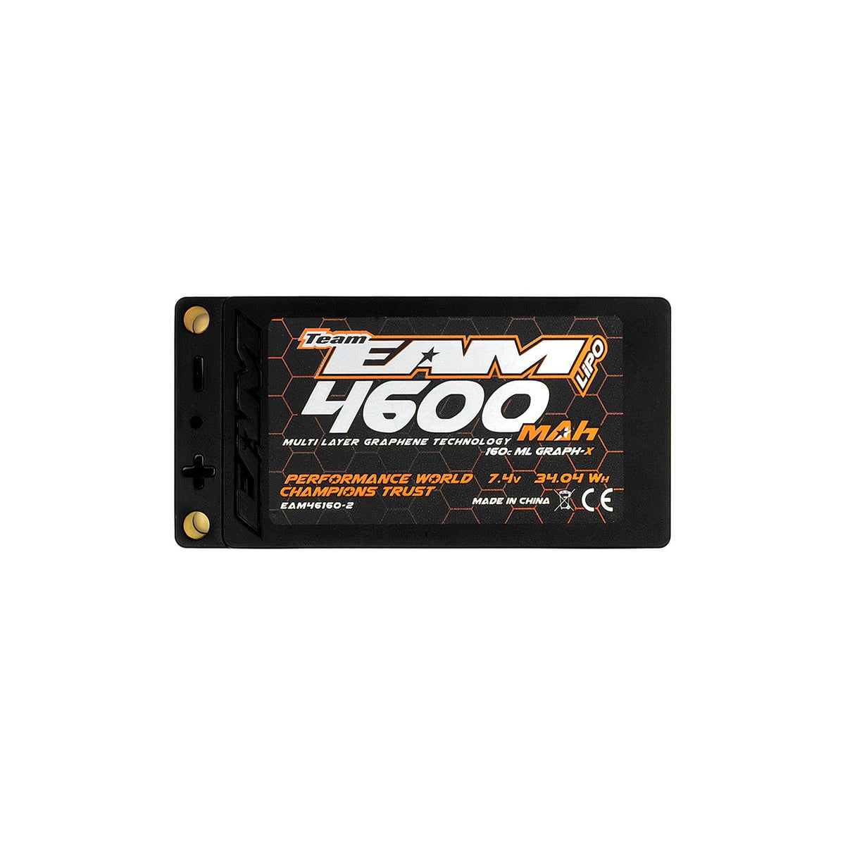 Team EAM 4600mAh 160C ULCG Shorty ML Graph-X Formula 2S LiPo Battery