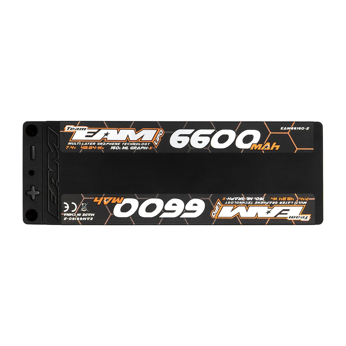 Team EAM 6600mAh 160C ULCG ML Graph-X Formula 2S LiPo Battery