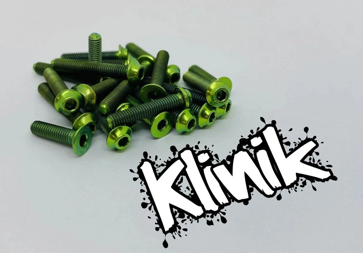 Klinik RC TLR 22X DC/AC Titanium Bottom Screw Set (29pcs)