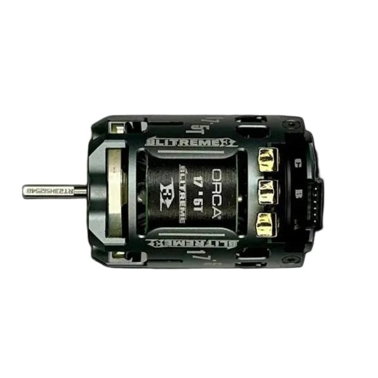 ORCA BLITREME3ブラシレスモ-タ-17.5FE中古 ORCA BLITREME3 17.5T Roar Spec FEモーター ORCA BLITREME3ブラシレス