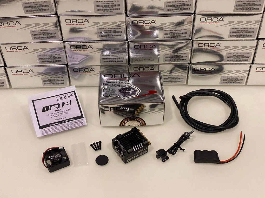 ORCA OE1.2 Multifunction 1/8 Offroad Competition ESC