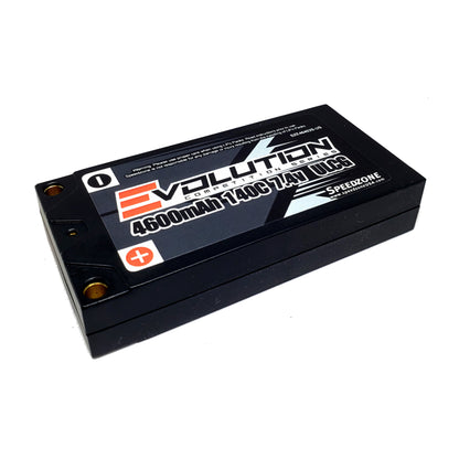 Speedzone Evolution Series 2S 4600mAh ULCG Shorty 140C 7.4V LiPo Battery