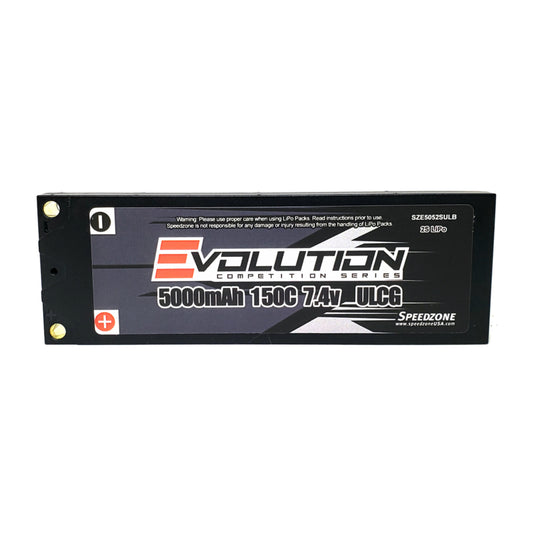 Speedzone Evolution Series 2S 5000mAh Extreme ULCG Stick 150C 7.4V LiPo Battery