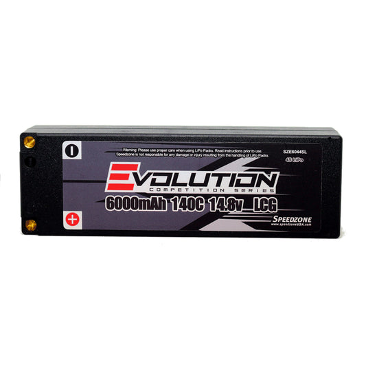 Speedzone Evolution Series 4S 6000mAh LCG Brick 130C 14.8V LiPo Battery