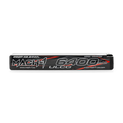 MACH-1 Racing Titanium Series 2S 6400mAh Stick 140C 7.6V LiHV Battery