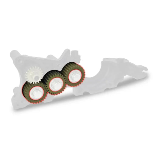 Klinik RC Hard Coated Aluminum Idler Gears for Team Associated RC10B7