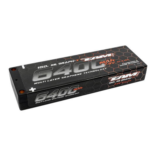 Team EAM 6400mAh 150C ULCG ML Graph-X Formula 2S LiPo Battery