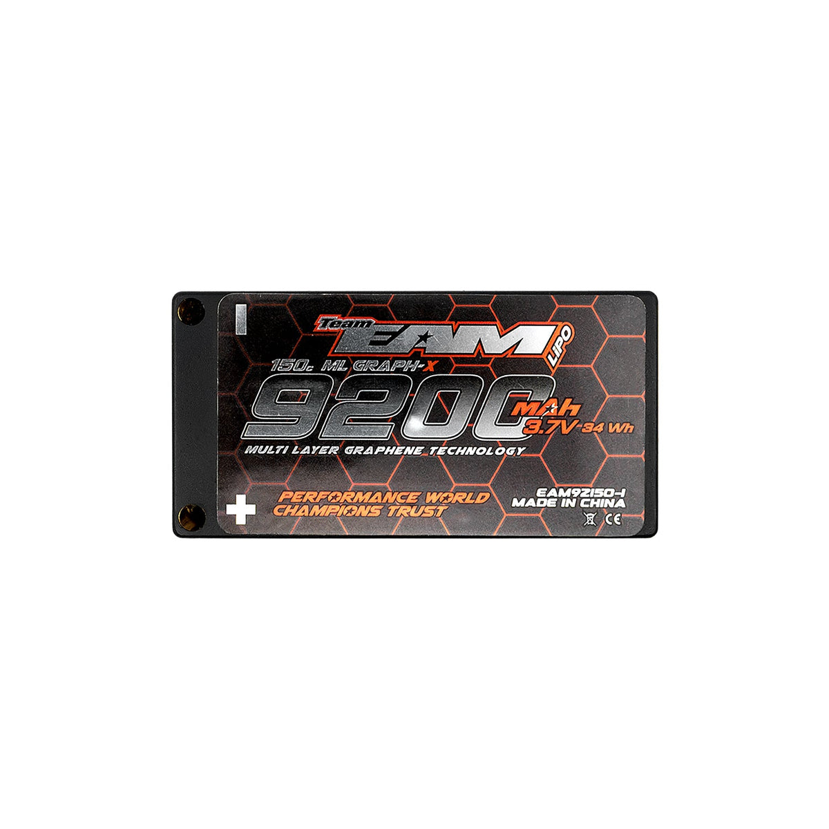 Team EAM 9200mAh 150C 1S Multi-Layer Graphene LiPo Battery