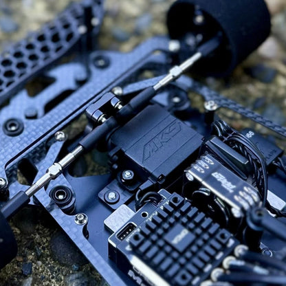 Krazed Builds Center Lock Servo Riser Plate for XRAY X12
