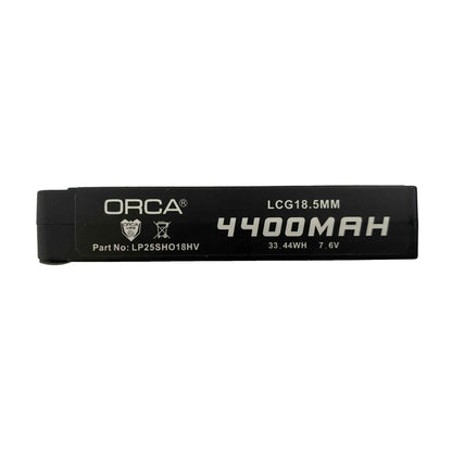 ORCA Powercore Series 2S 4400mAh Thin Shorty 7.6V LiHV Battery