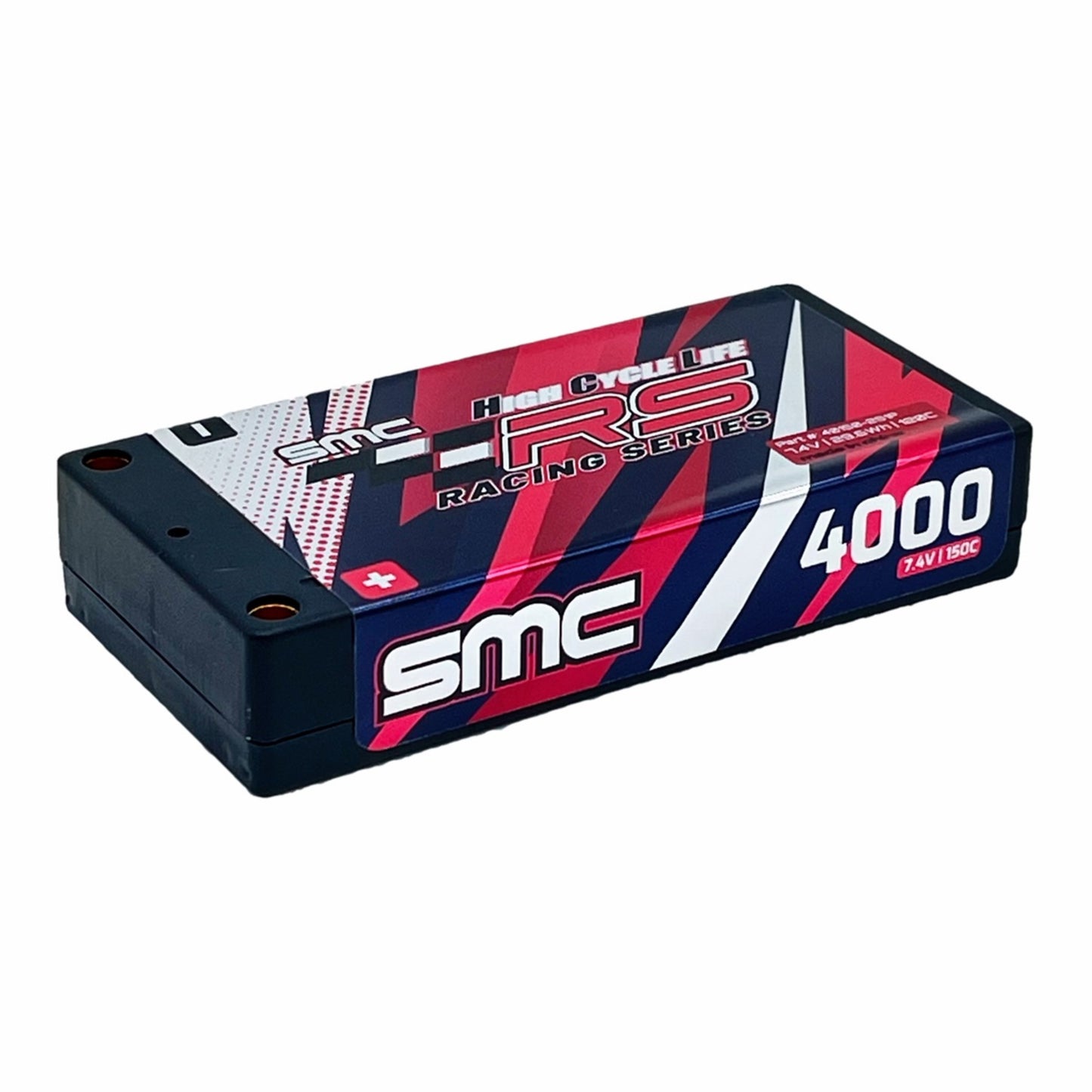 SMC HCL-RS Series 2S 4000mAh 150C 7.4V Shorty LiPo Battery