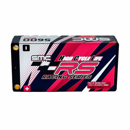 SMC HCL-RS Series 2S 5600mAh 150C 7.4V Shorty LiPo Battery