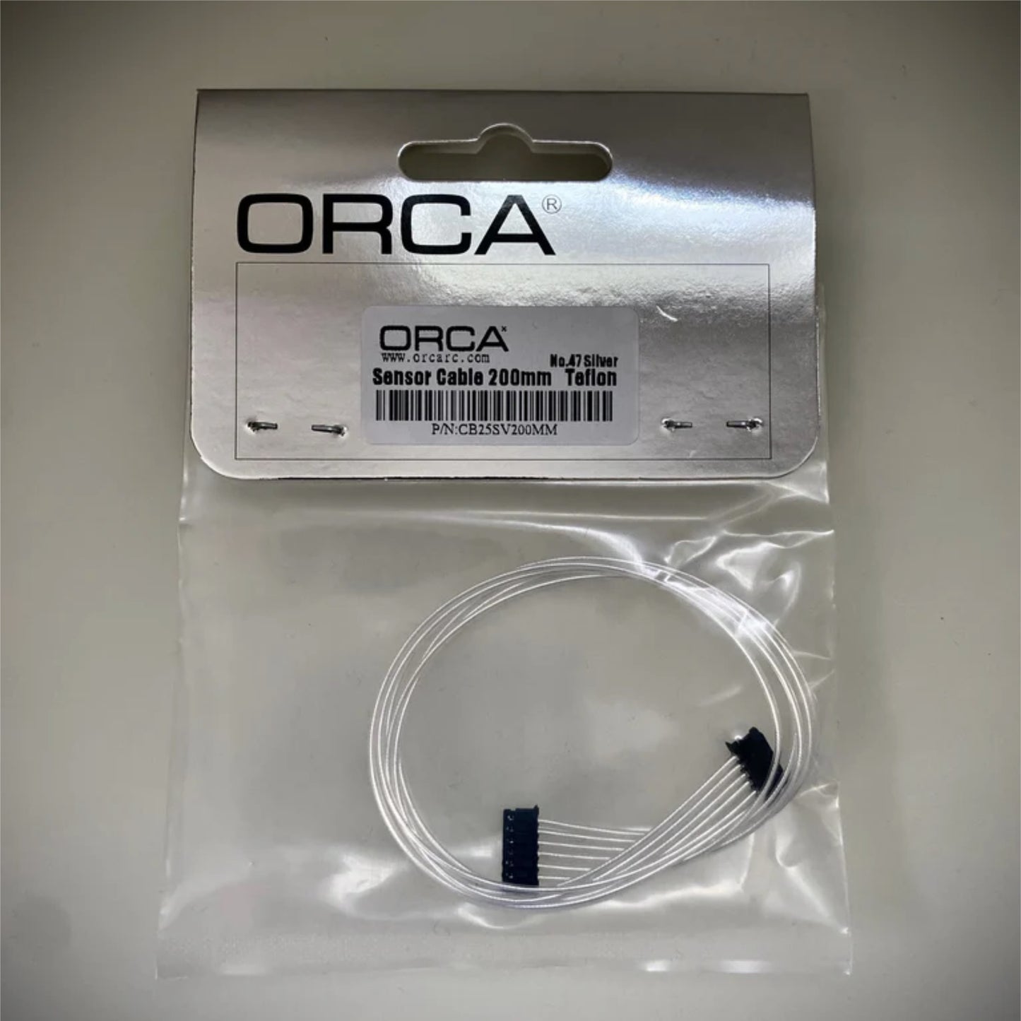 ORCA Teflon/PTFE Silver Brushless Motor Sensor Wire