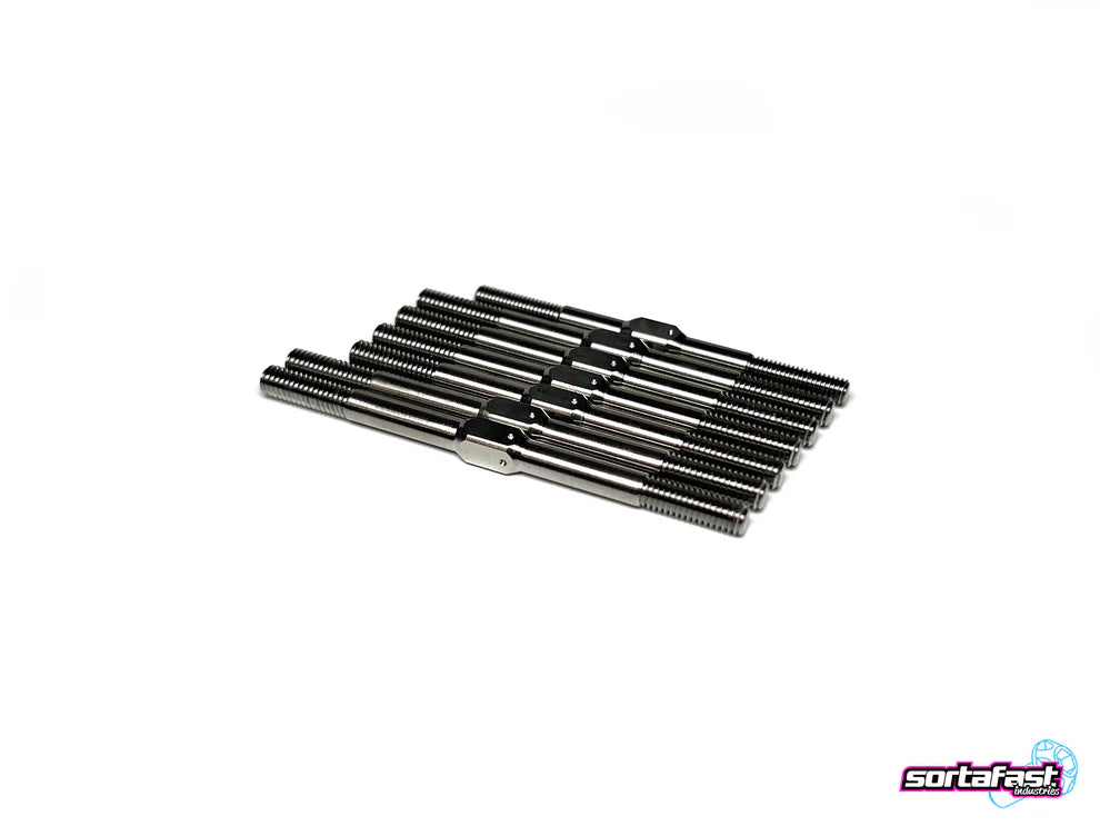 Sortafast Titanium Turnbuckle Set For XRAY XB4'25 Buggy