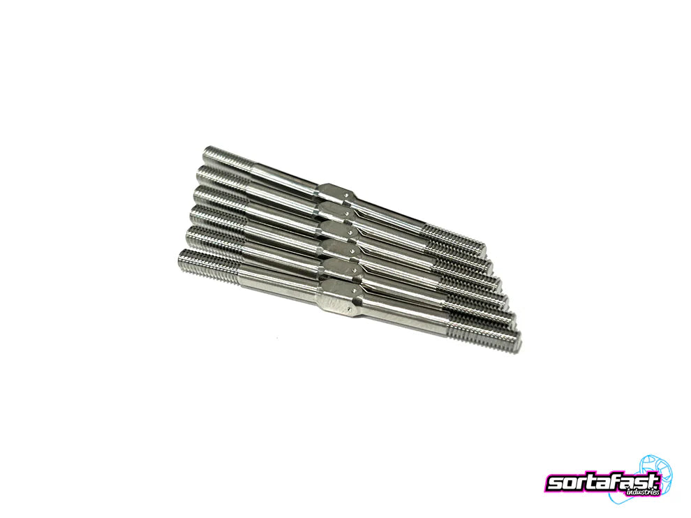 Sortafast Titanium Turnbuckle Set For XRAY XB2'25 Buggy